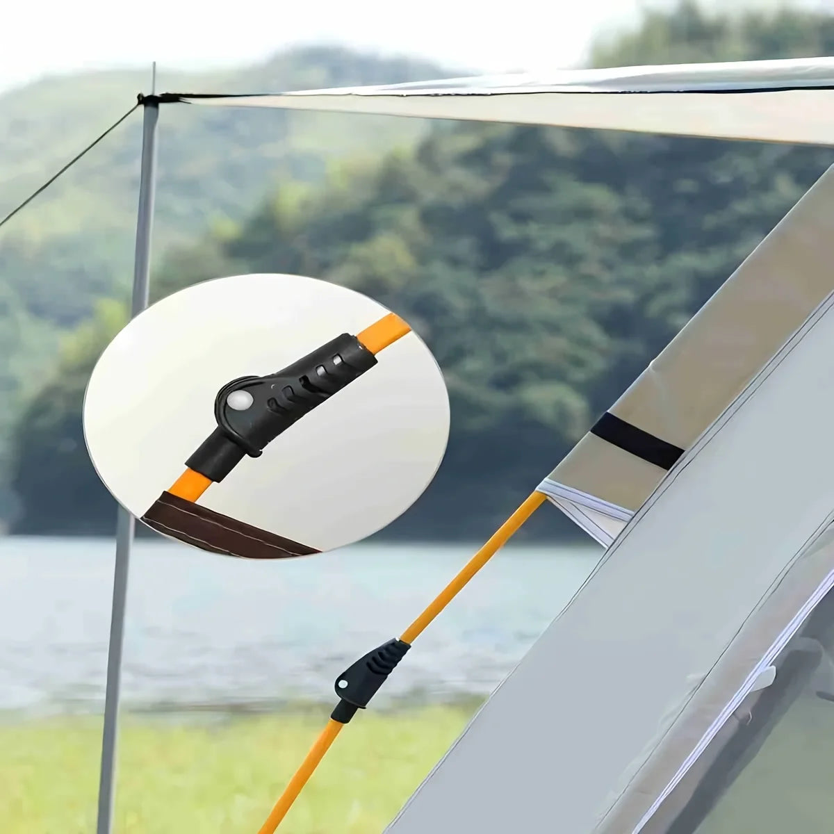 ⛺ Silver Outdoor Automatic Camping Tent – Quick Opening, Waterproof & Sunproof
