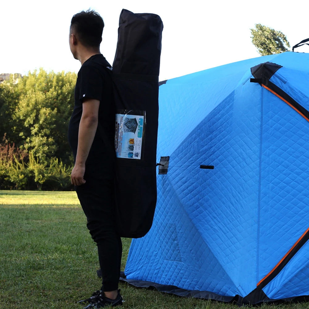 🎣 TOMSHOO Winter Ice Fishing Tent – Portable, Waterproof & Windproof Shelter