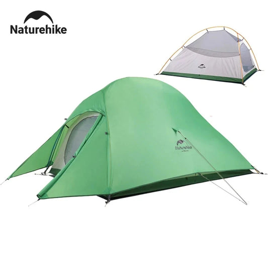 🌤️ Naturehike Cloud Up 2-Person Tent – Ultralight, Waterproof & Easy Setup Backpacking Shelter