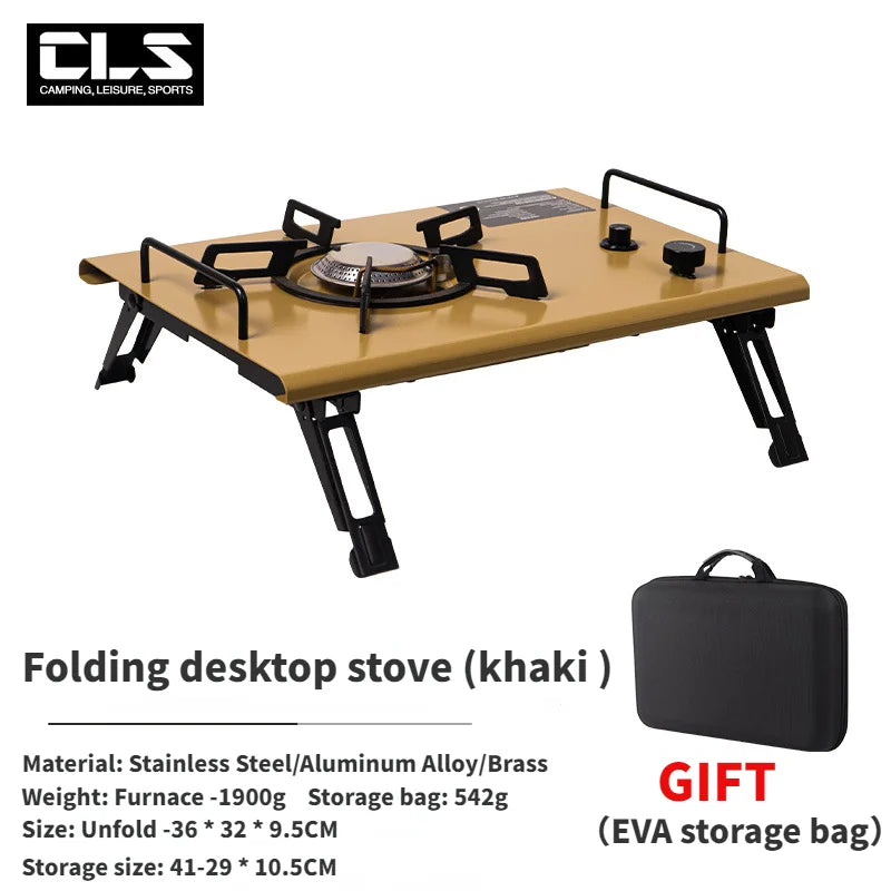 🔥 NOBANA&GLS Folding IGT Camping Table – Lightweight Roll-Top, Adjustable Legs & Portable Design